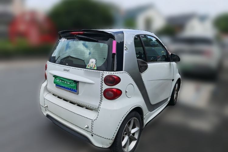 Used smart fortwo 2012 1.0T Hardtop Passion Edition Rear Right 45 Deg