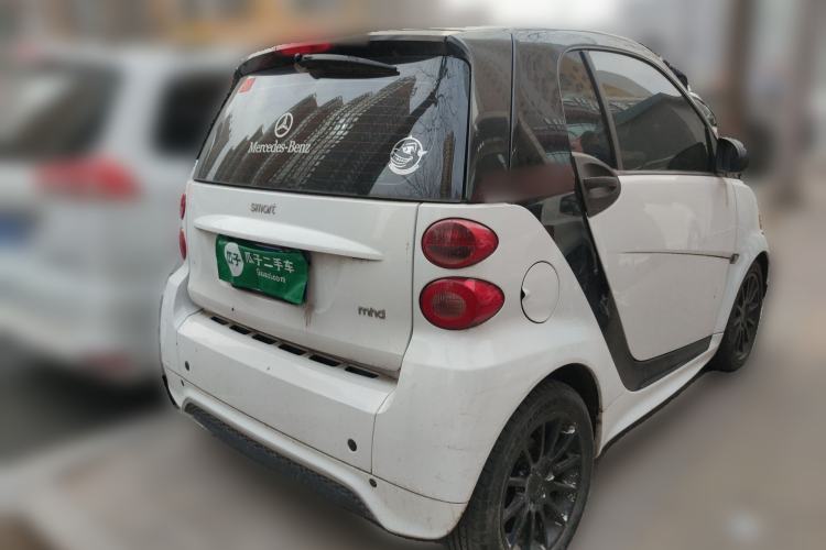 Used smart fortwo 2012 1.0 MHD Hardtop Comfort Edition Rear Right 45 Deg