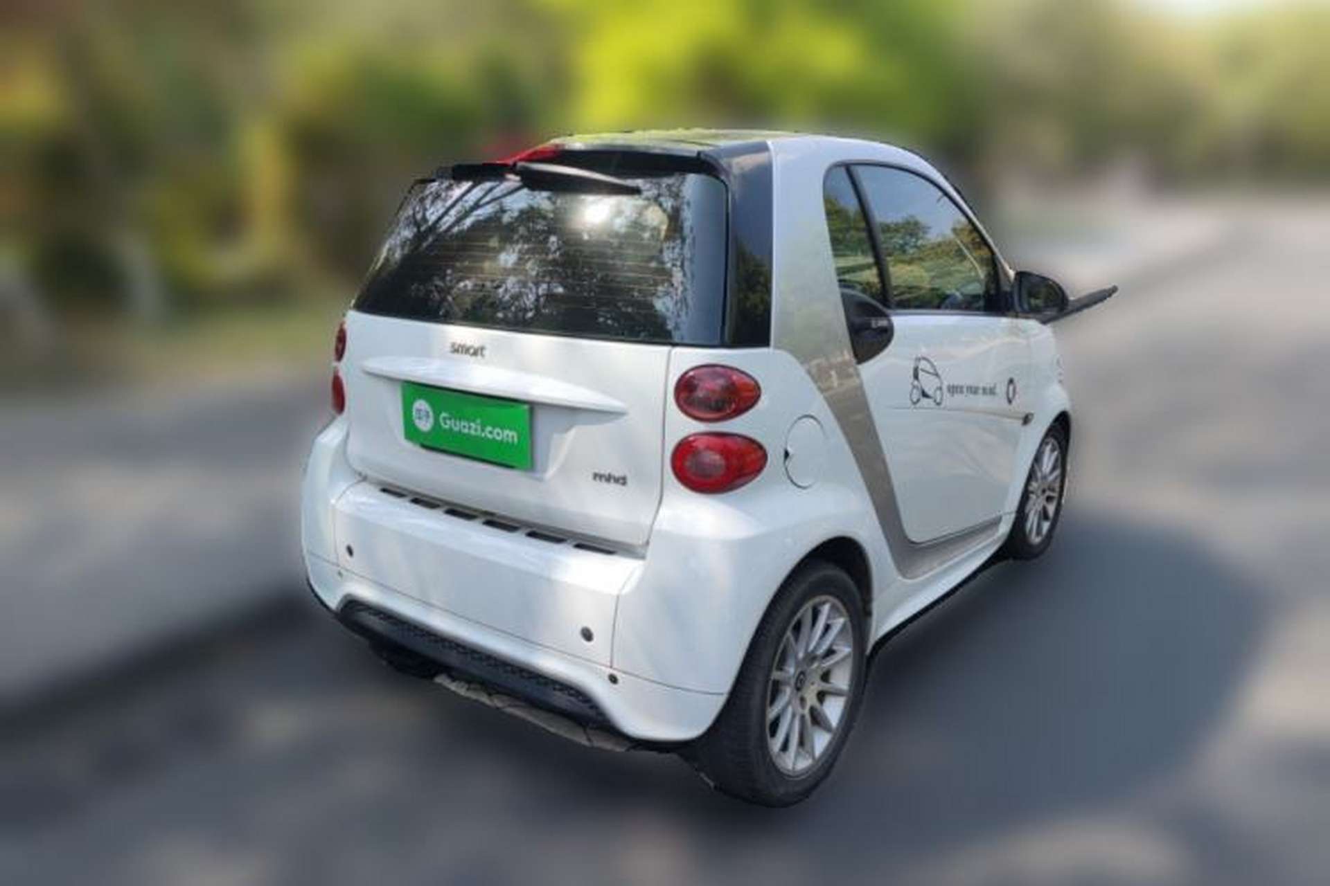 Used smart fortwo 2012 1.0 MHD Hardtop Comfort Edition Rear Right 45 Deg