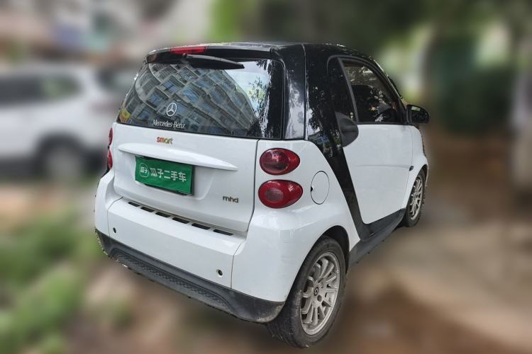 Used smart fortwo 2012 1.0 MHD Hardtop Standard Edition Rear Right 45 Deg