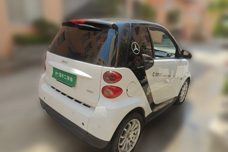 Used smart fortwo 2012 1.0 MHD Hardtop Standard Edition Rear Right 45 Deg