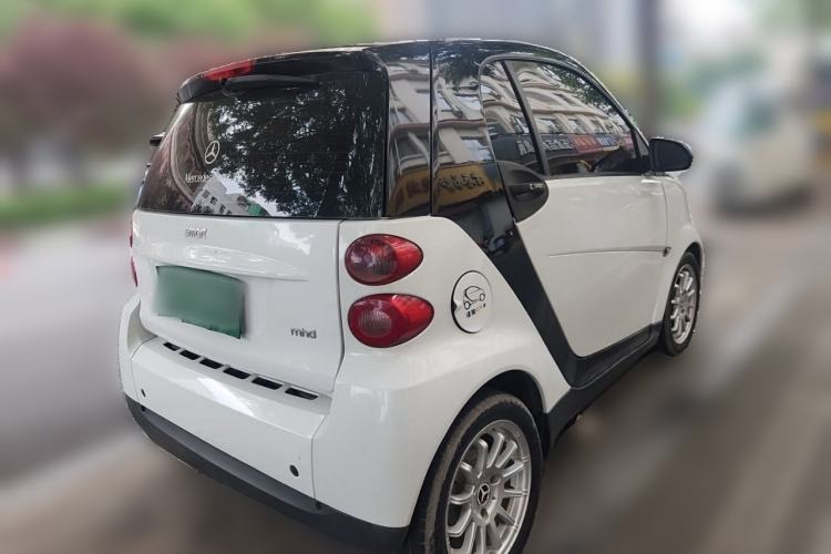 Used smart fortwo 2012 1.0 MHD Hardtop Standard Edition Rear Right 45 Deg