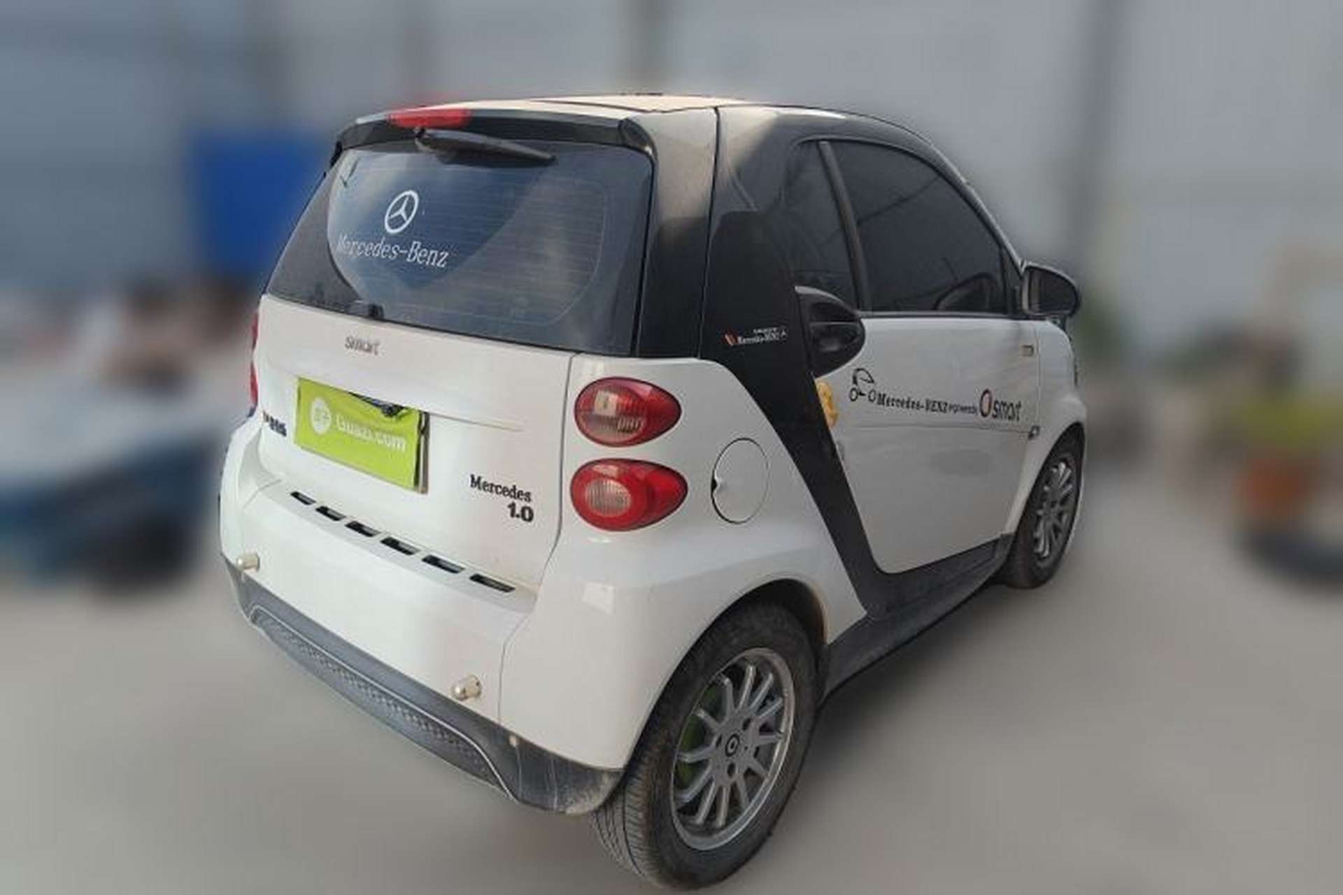 Used smart fortwo 2012 1.0 MHD Hardtop Standard Edition Rear Right 45 Deg