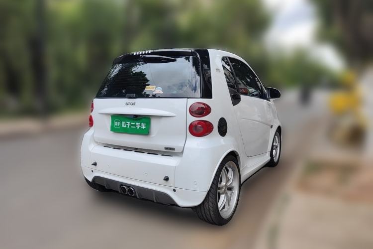Used smart fortwo 2012 1.0T Bosu Xclusive Edition Rear Right 45 Deg