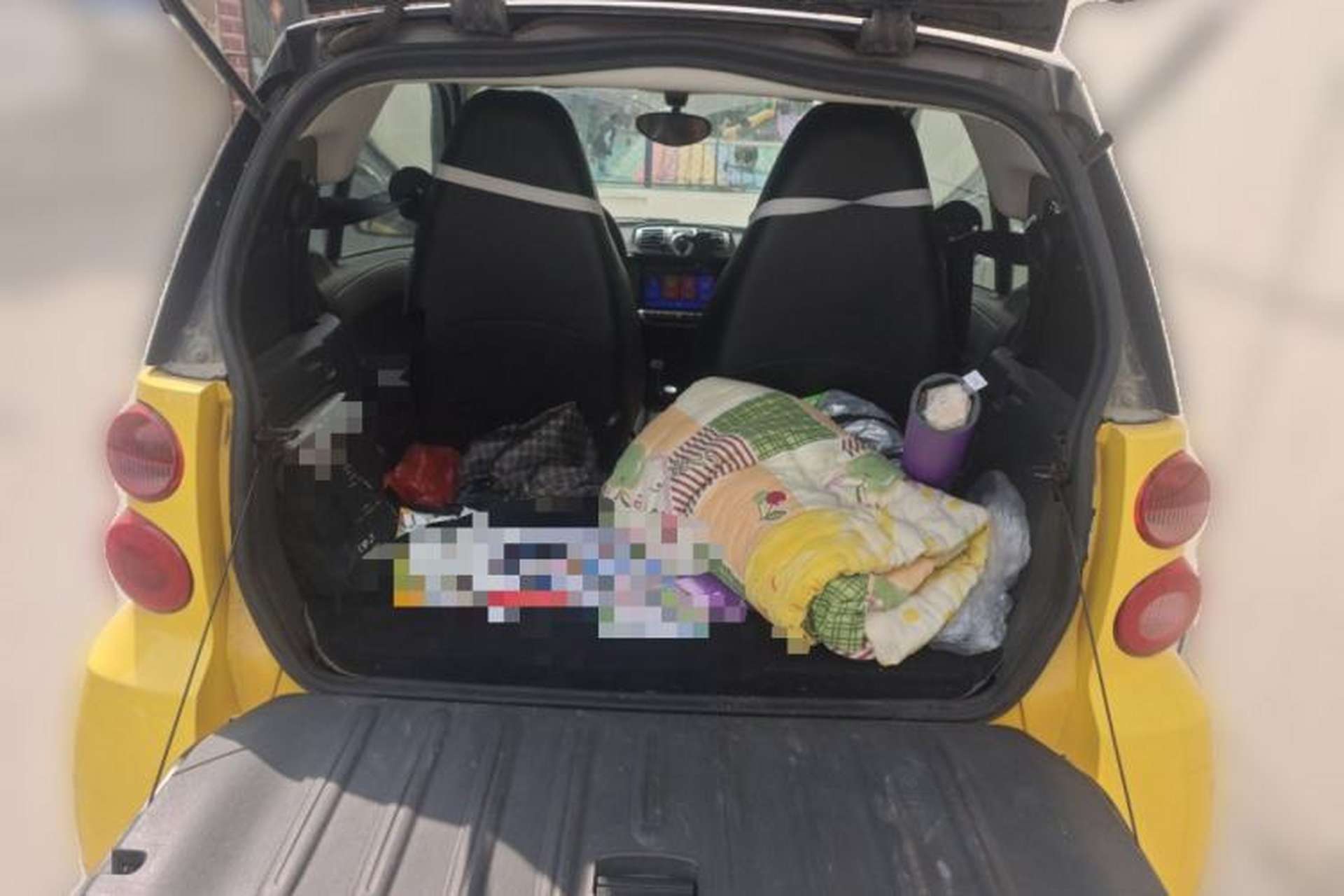 Used smart fortwo 2012 1.0 MHD Hardtop Standard Edition Trunk