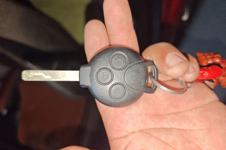 Used smart fortwo 2012 1.0 MHD Hardtop Standard Edition Vehicle Key