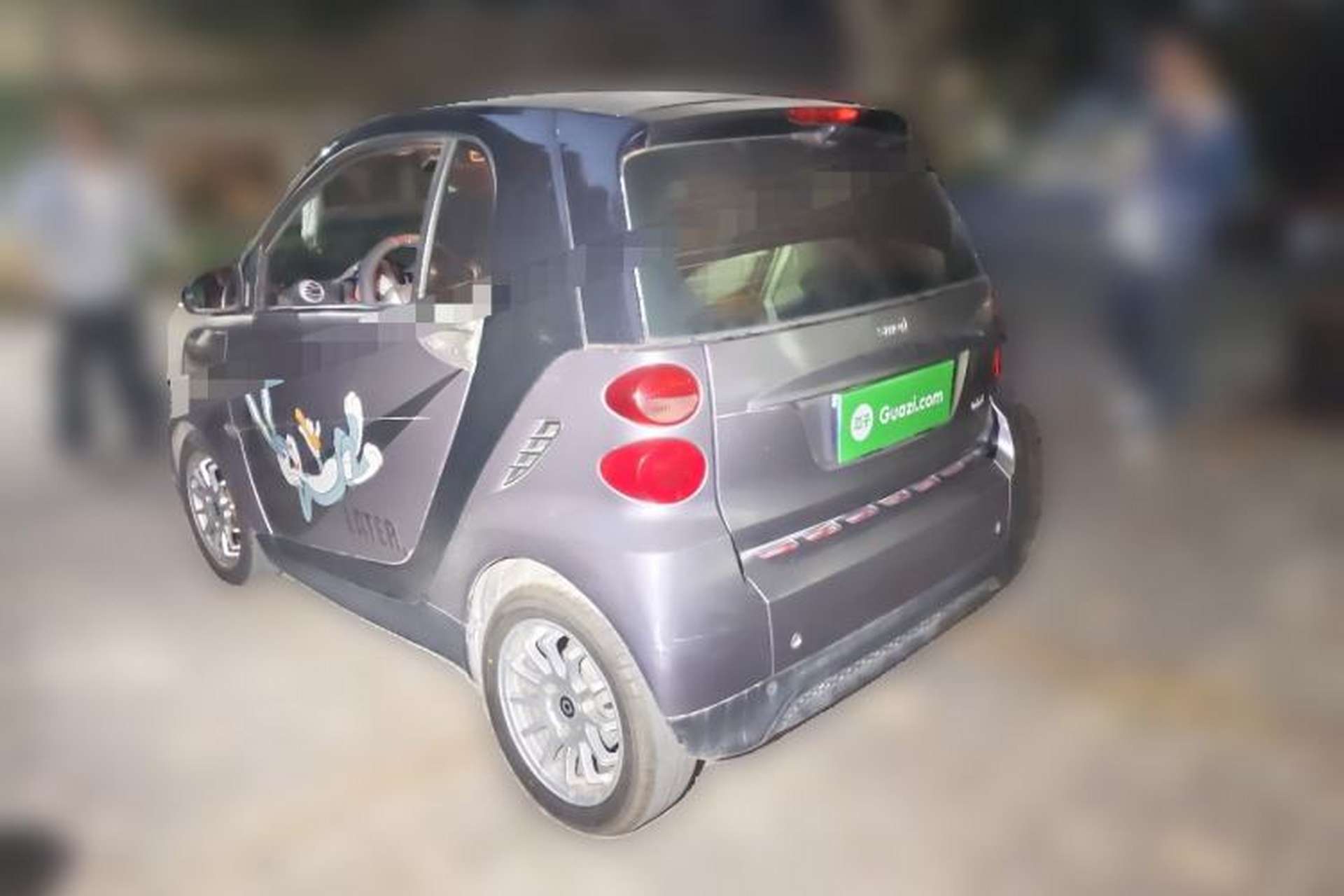 Used smart fortwo 2012 1.0 MHD Hardtop Standard Edition Rear Left 45 Deg