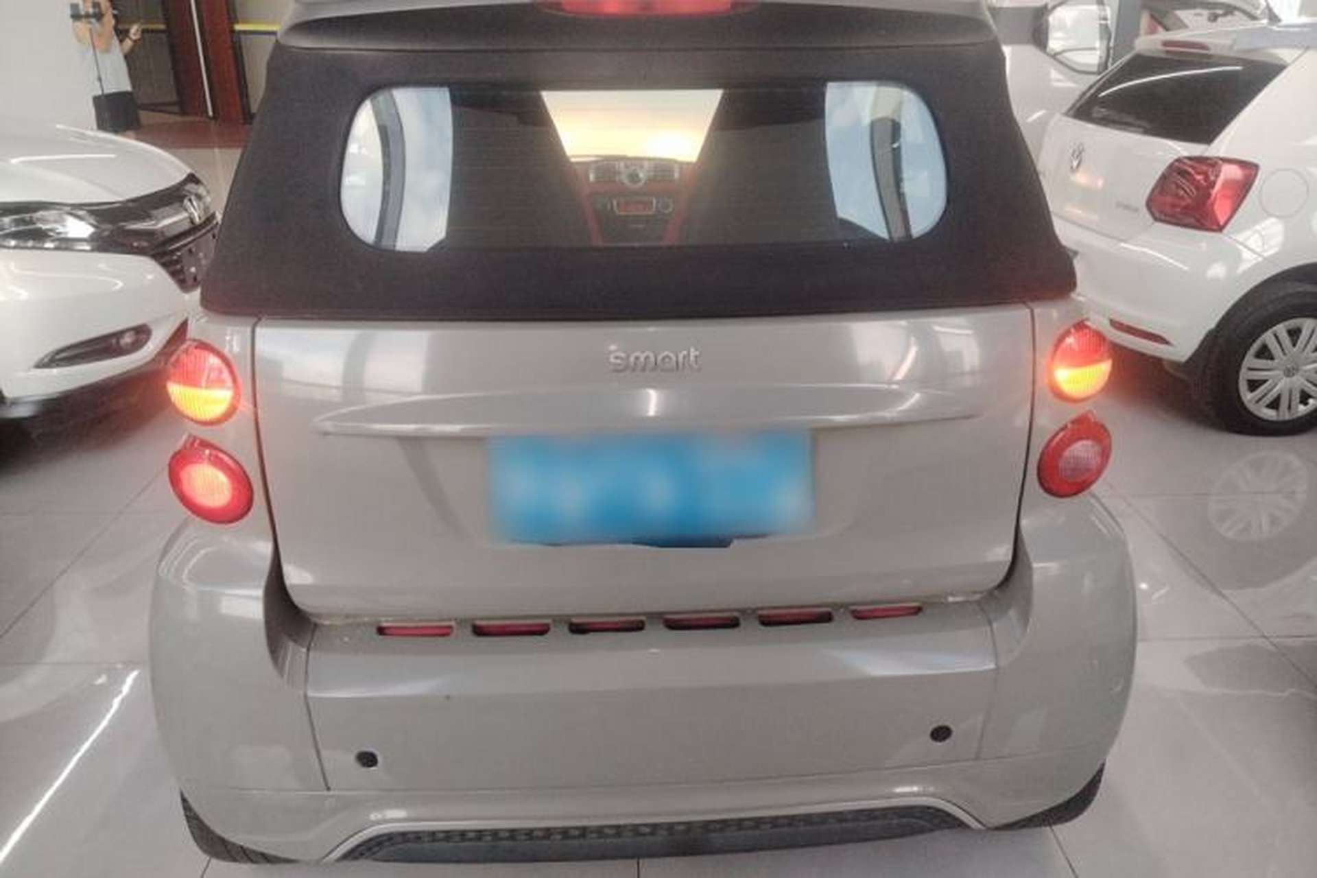 Used smart fortwo 2012 1.0 MHD Convertible Passion Edition Rear