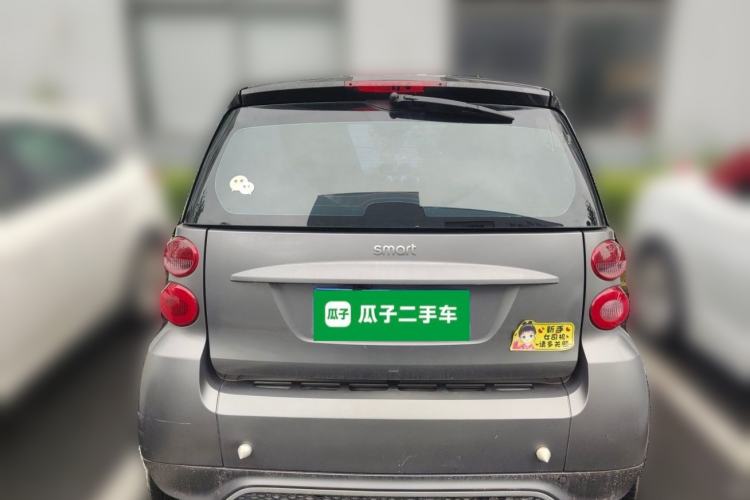 Used smart fortwo 2012 1.0T Flowing Gray Special Edition Rear