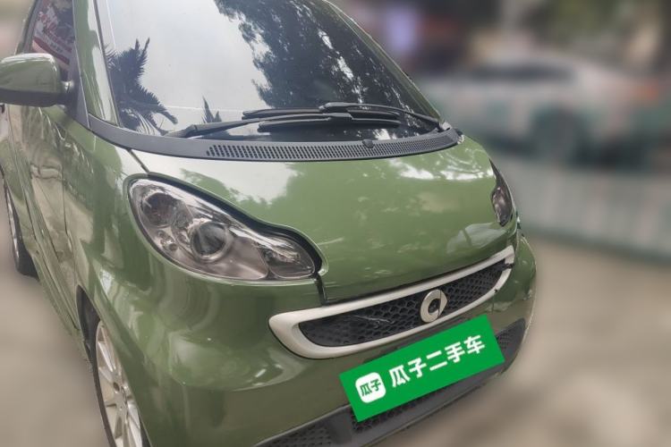 Used smart fortwo 2012 1.0 MHD Hardtop Standard Edition Front Right 45 Deg