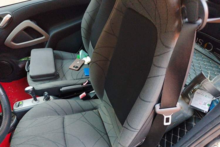 Used smart fortwo 2012 1.0 MHD Hardtop Standard Edition Left Rear Seat