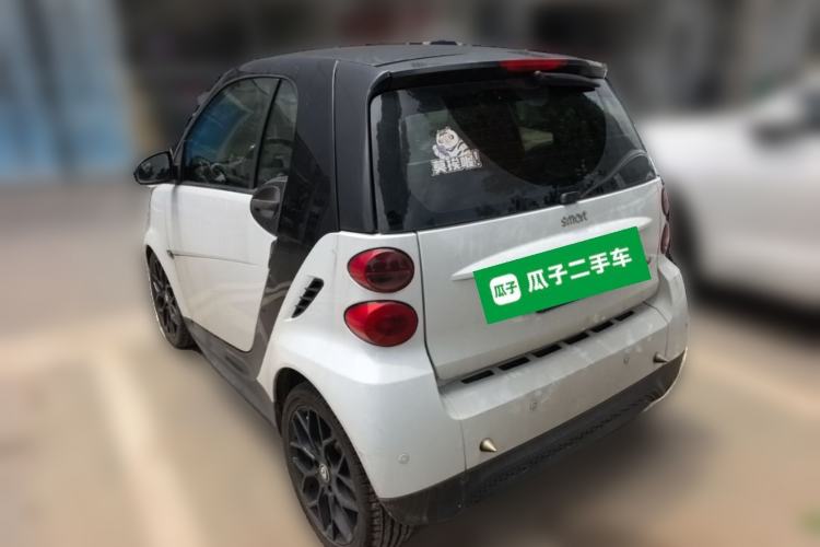 Used smart fortwo 2012 1.0 MHD Hardtop Standard Edition Rear Left 45 Deg