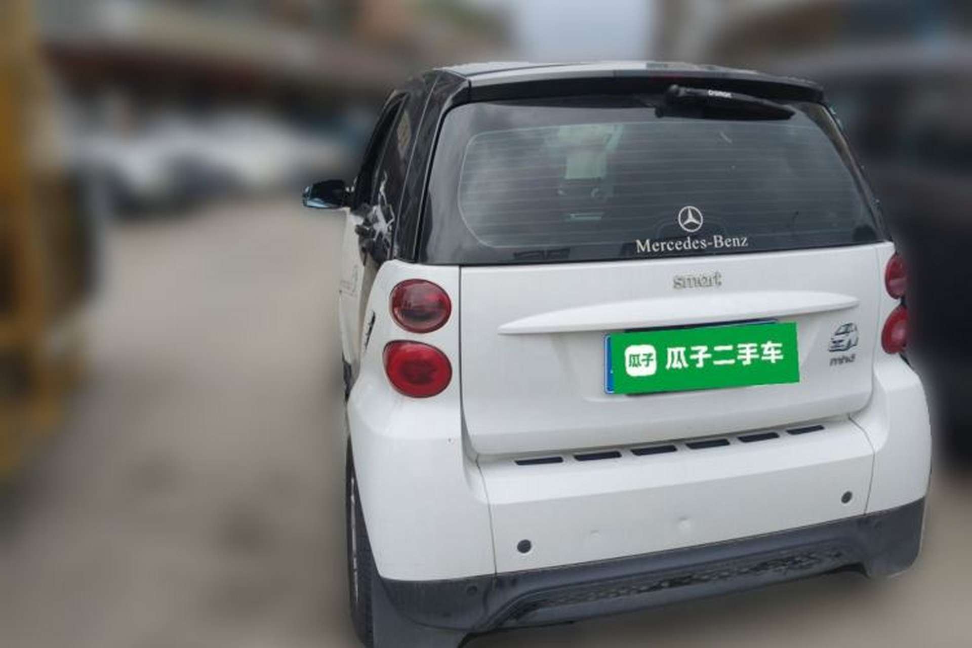 Used smart fortwo 2012 1.0 MHD Hardtop Standard Edition Rear Left 45 Deg