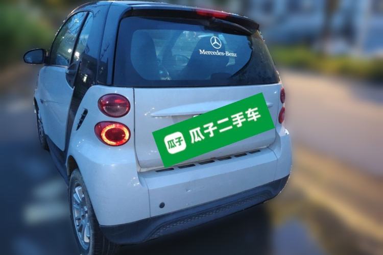 Used smart fortwo 2012 1.0 MHD Hardtop Standard Edition Rear Left 45 Deg