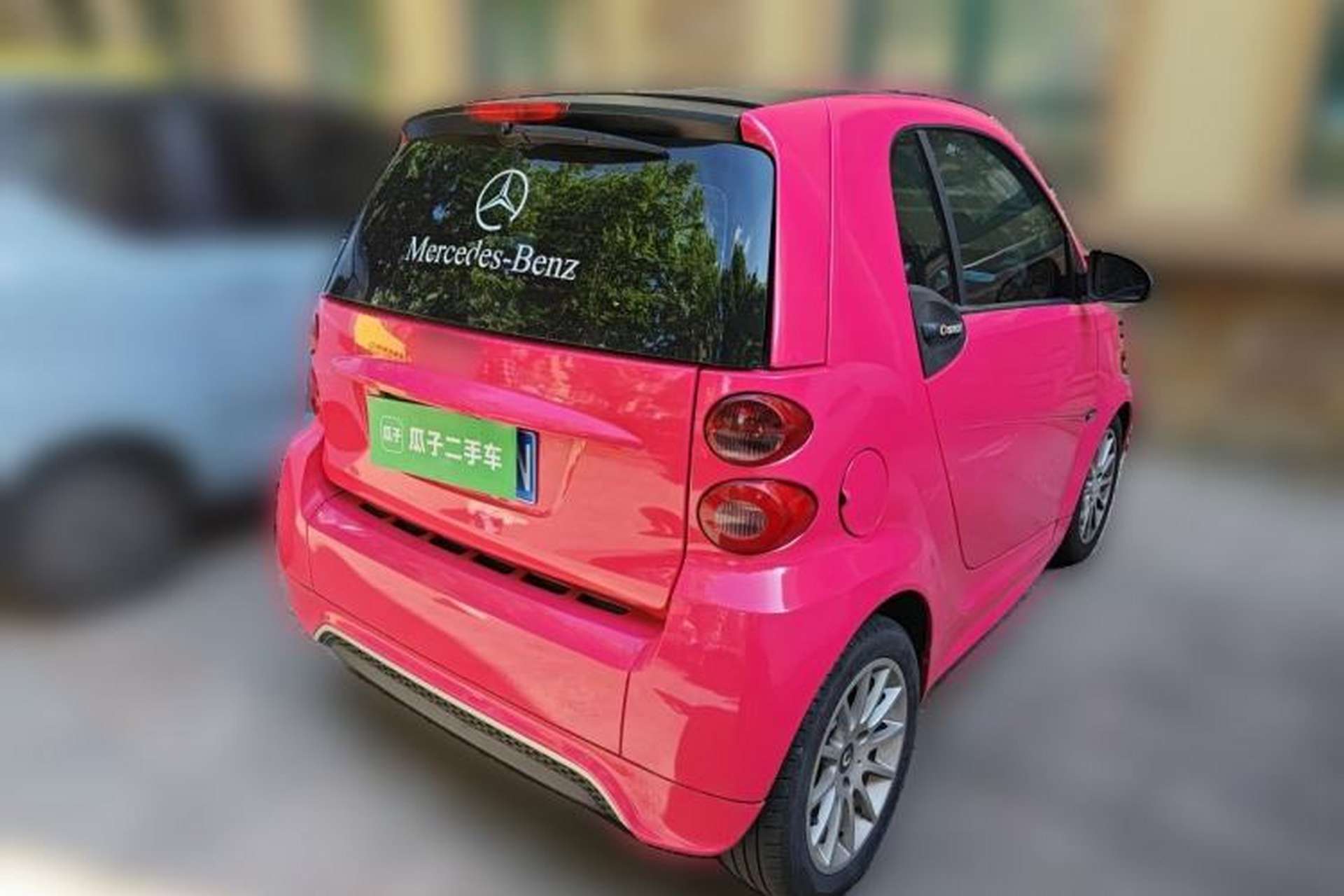 Used smart fortwo 2012 1.0 MHD Hardtop Standard Edition Rear Right 45 Deg