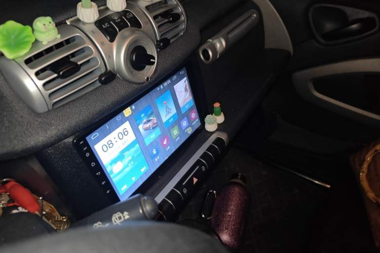 Used smart fortwo 2012 1.0 MHD Hardtop Standard Edition Audio And AC Panel