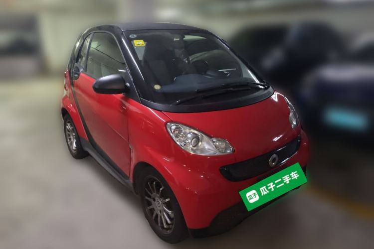 Used smart fortwo 2012 1.0 MHD Hardtop Standard Edition Front Right 45 Deg