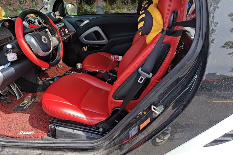 Used smart fortwo 2012 1.0 MHD Hardtop Passion Edition Left Rear Seat