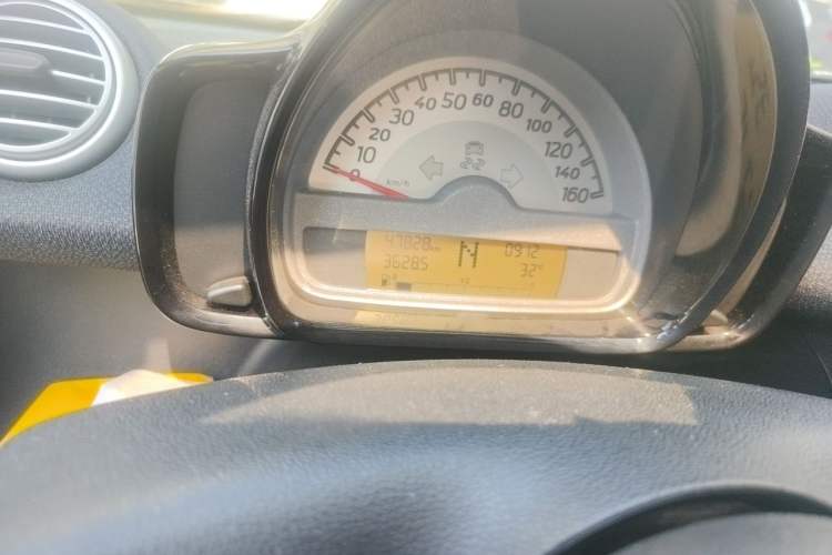 Used smart fortwo 2012 1.0 MHD Hardtop Passion Edition Odometer Close Up