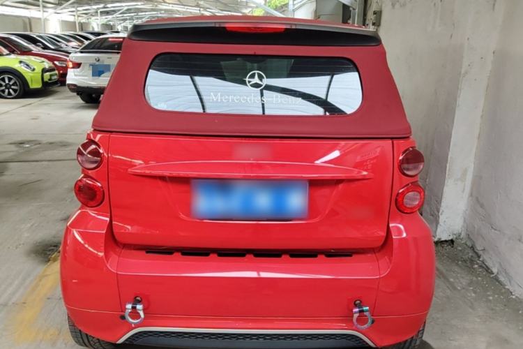 Used smart fortwo 2012 1.0 MHD Convertible Passion Edition Rear