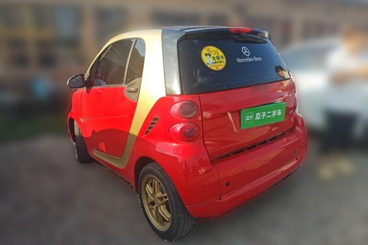 Used smart fortwo 2012 1.0 MHD Hardtop Comfort Edition Rear Left 45 Deg