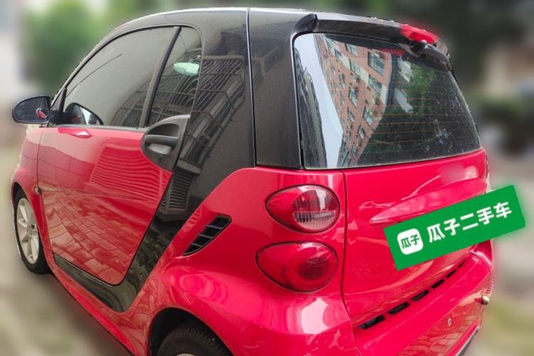 Used smart fortwo 2012 1.0 MHD Hardtop Comfort Edition Rear Left 45 Deg