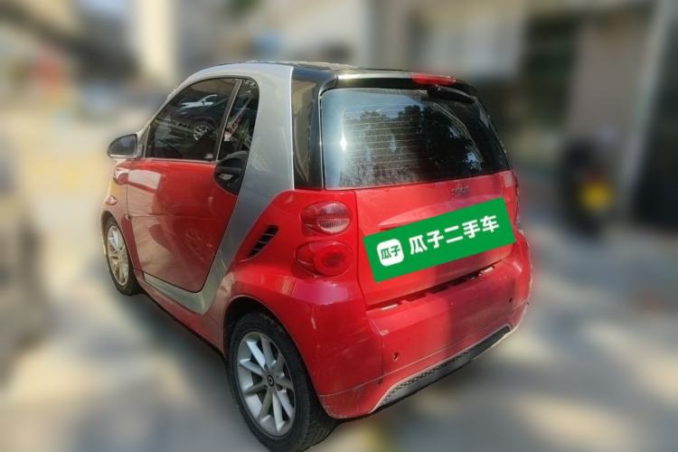 Used smart fortwo 2012 1.0 MHD Hardtop Passion Edition Rear Left 45 Deg