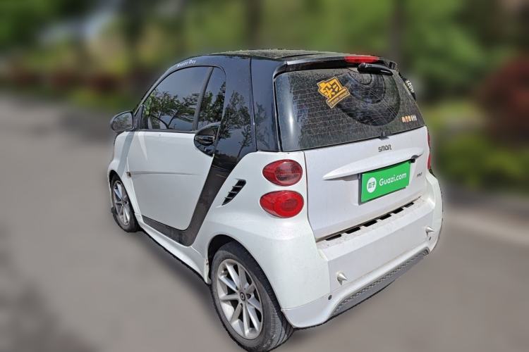 Used smart fortwo 2012 1.0 MHD Hardtop Passion Edition Rear Left 45 Deg