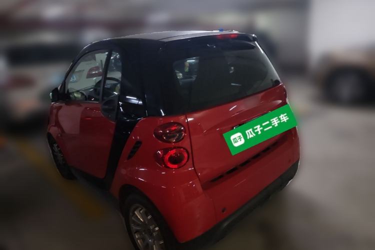 Used smart fortwo 2012 1.0 MHD Hardtop Standard Edition Rear Left 45 Deg