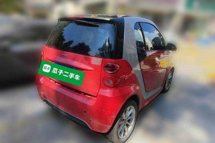 Used smart fortwo 2012 1.0 MHD Hardtop Passion Edition Rear Right 45 Deg