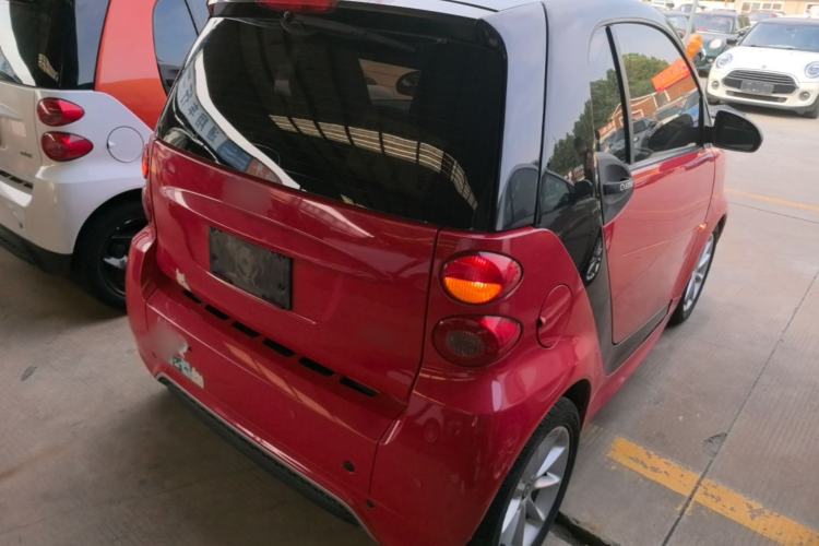 Used smart fortwo 2012 1.0 MHD Hardtop Passion Edition Rear Right 45 Deg