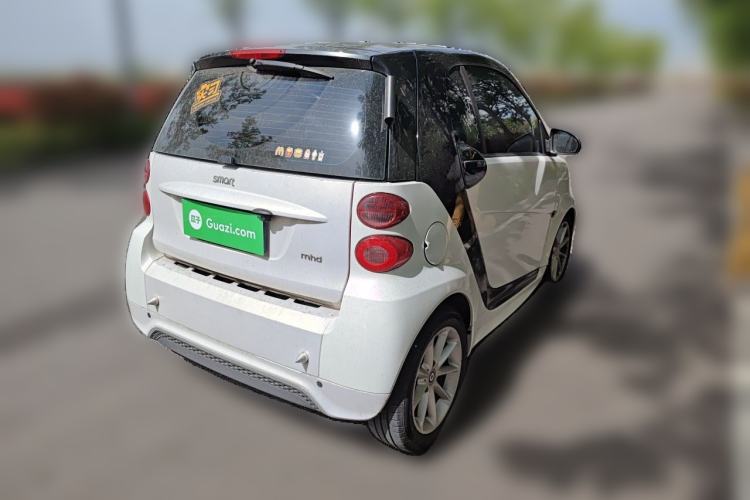 Used smart fortwo 2012 1.0 MHD Hardtop Passion Edition Rear Right 45 Deg