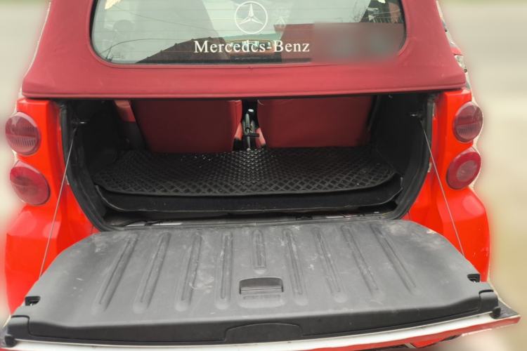 Used smart fortwo 2012 1.0 MHD Convertible Passion Edition Trunk