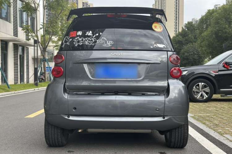 Used smart fortwo 2012 1.0T Flowing Gray Special Edition Exterior 7