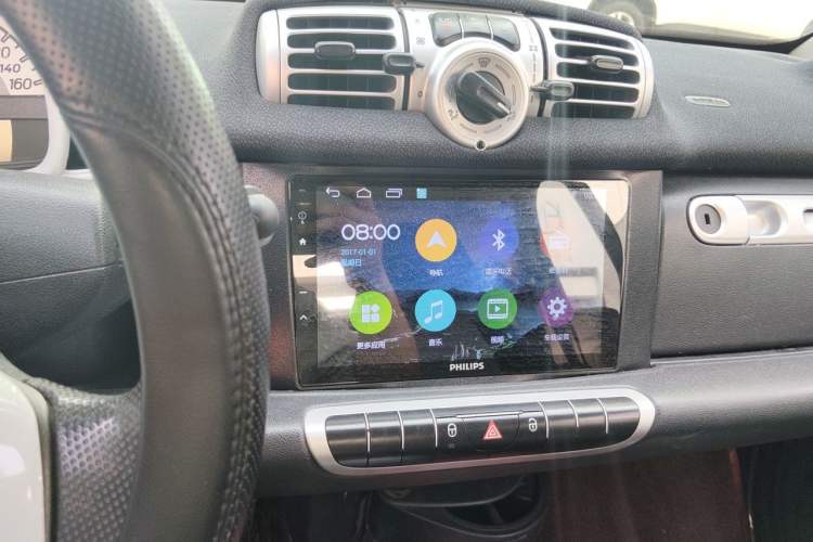 Used smart fortwo 2012 1.0 MHD Hardtop Standard Edition Audio And AC Panel