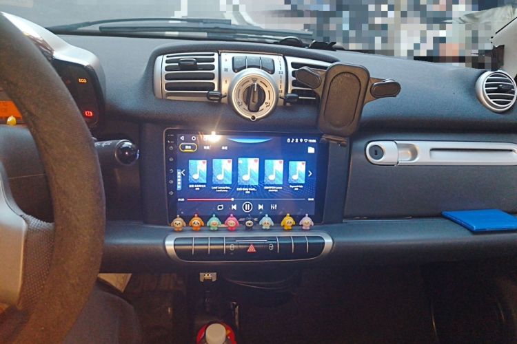 Used smart fortwo 2012 1.0 MHD Hardtop Standard Edition Audio And AC Panel