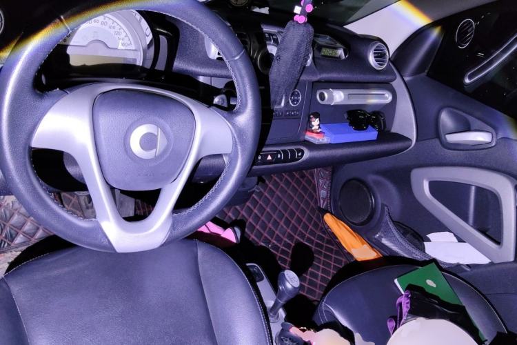 Used smart fortwo 2012 1.0T Convertible Passion Edition Center Console