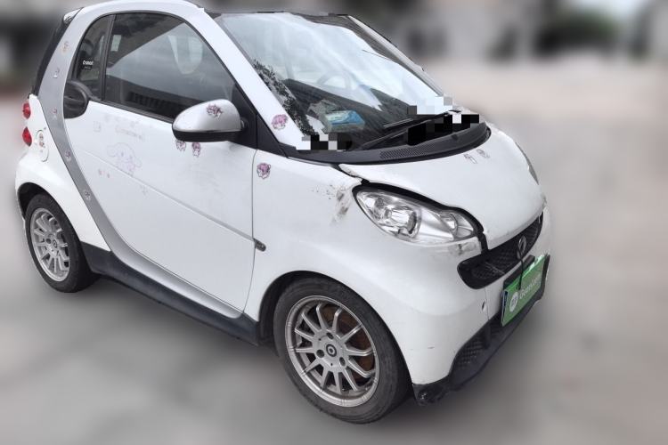Used smart fortwo 2012 1.0 MHD Hardtop Standard Edition Front Right 45 Deg