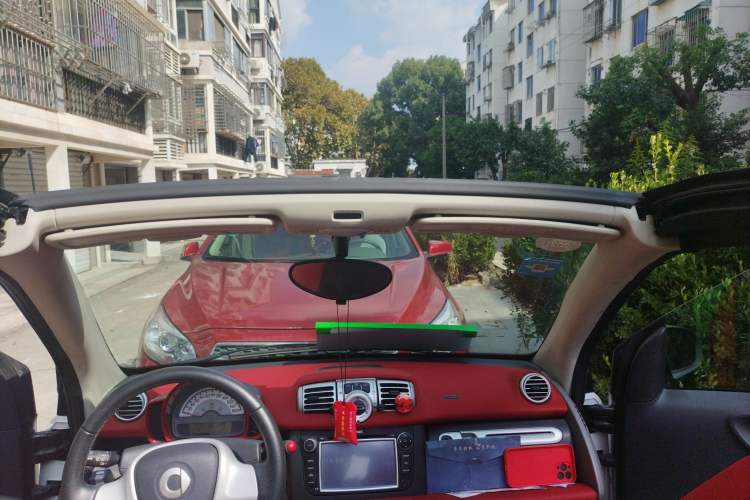 Used smart fortwo 2012 1.0 MHD Convertible Passion Edition Headliner
