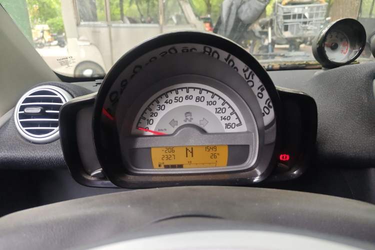 Used smart fortwo 2012 1.0T Convertible Passion Edition Instrument Cluster