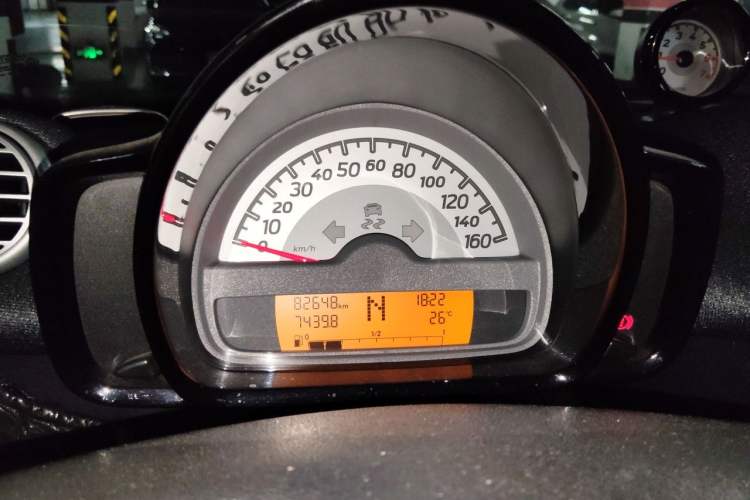 Used smart fortwo 2012 1.0T Convertible Passion Edition Instrument Cluster