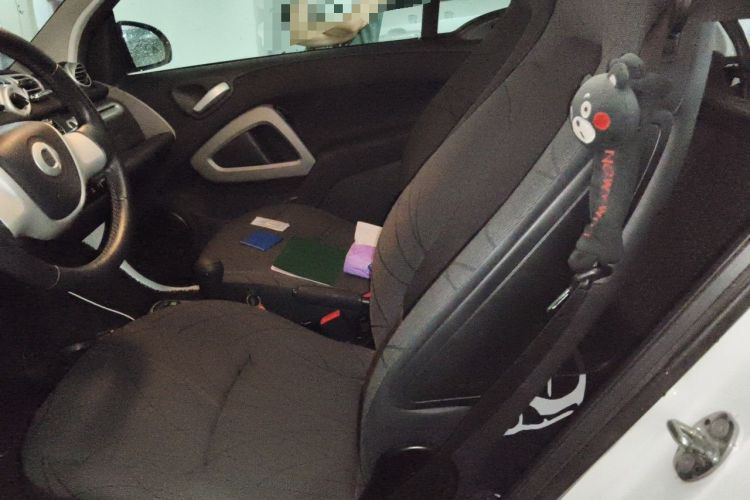 Used smart fortwo 2012 1.0 MHD Hardtop Standard Edition Left Rear Seat