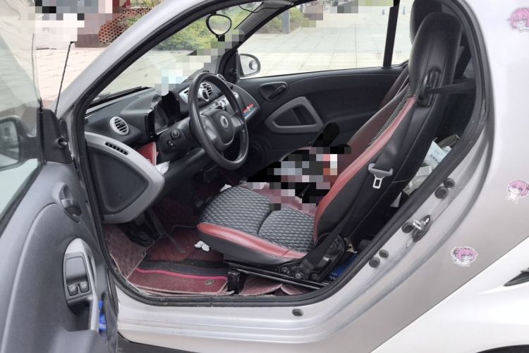 Used smart fortwo 2012 1.0 MHD Hardtop Standard Edition Left Rear Seat