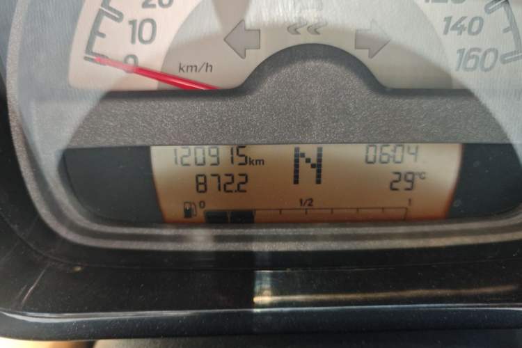 Used smart fortwo 2012 1.0 MHD Convertible Passion Edition Odometer Close Up