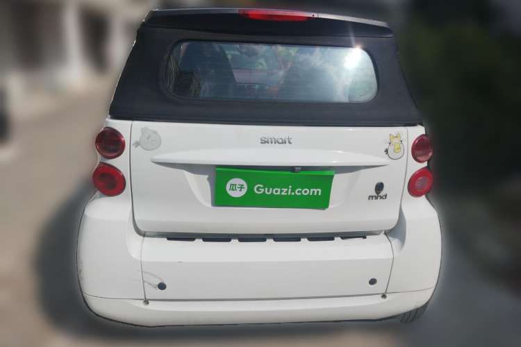 Used smart fortwo 2012 1.0 MHD Convertible Passion Edition Rear