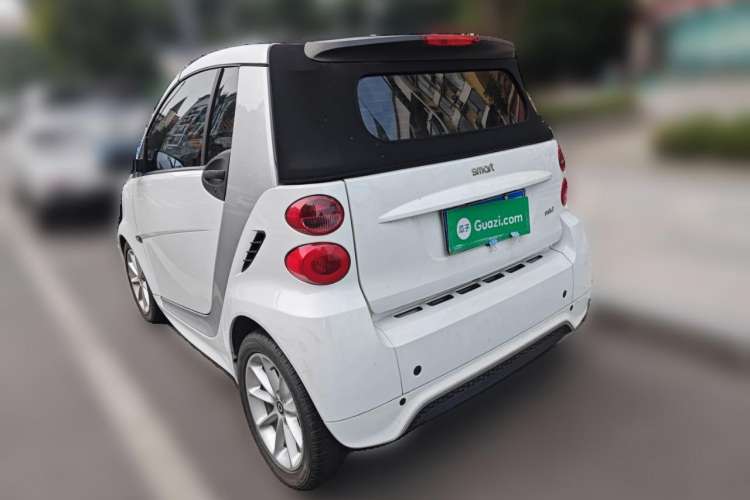 Used smart fortwo 2012 1.0 MHD Convertible Passion Edition Rear Left 45 Deg