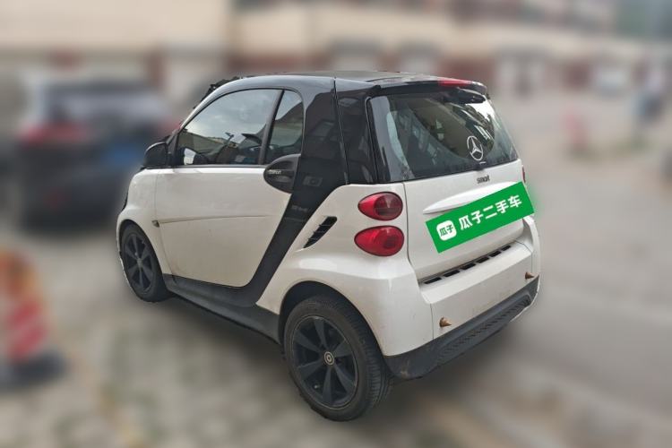 Used smart fortwo 2012 1.0 MHD Hardtop Standard Edition Rear Left 45 Deg