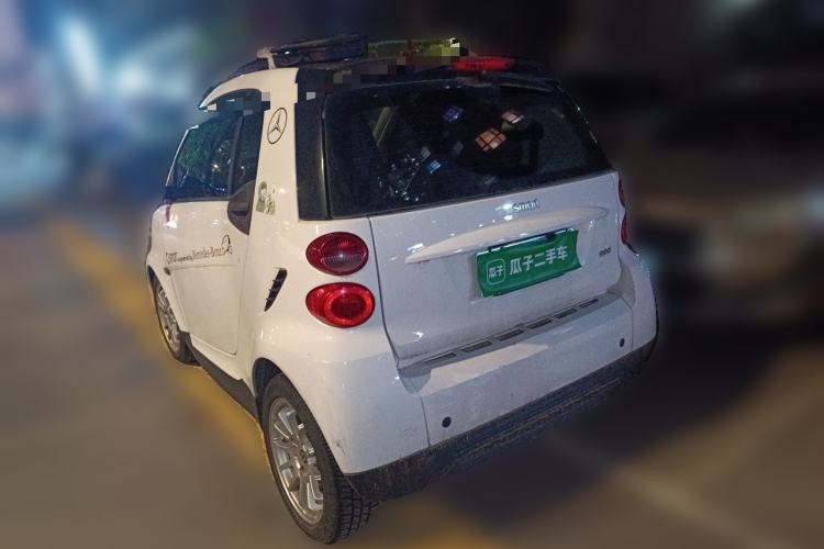 Used smart fortwo 2012 1.0 MHD Hardtop Standard Edition Rear Left 45 Deg