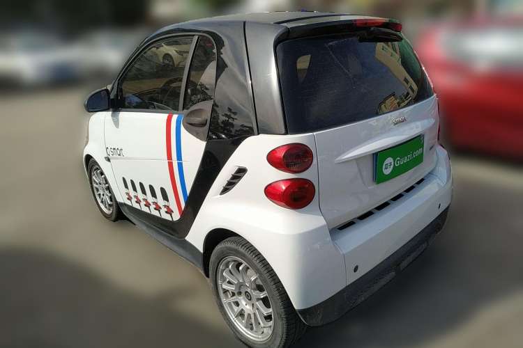 Used smart fortwo 2012 1.0 MHD Hardtop Standard Edition Rear Left 45 Deg