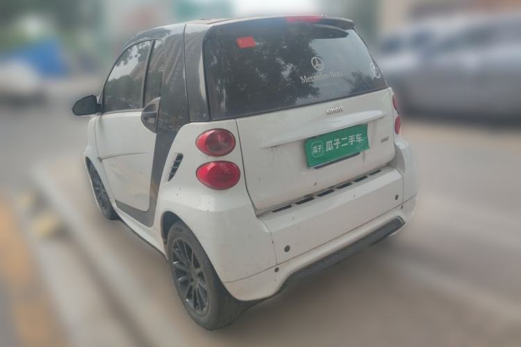 Used smart fortwo 2012 1.0 MHD Hardtop Comfort Edition Rear Left 45 Deg